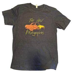 New Pornographers Car Tee, Size Large / Pre-owned or 4XL New without Tag